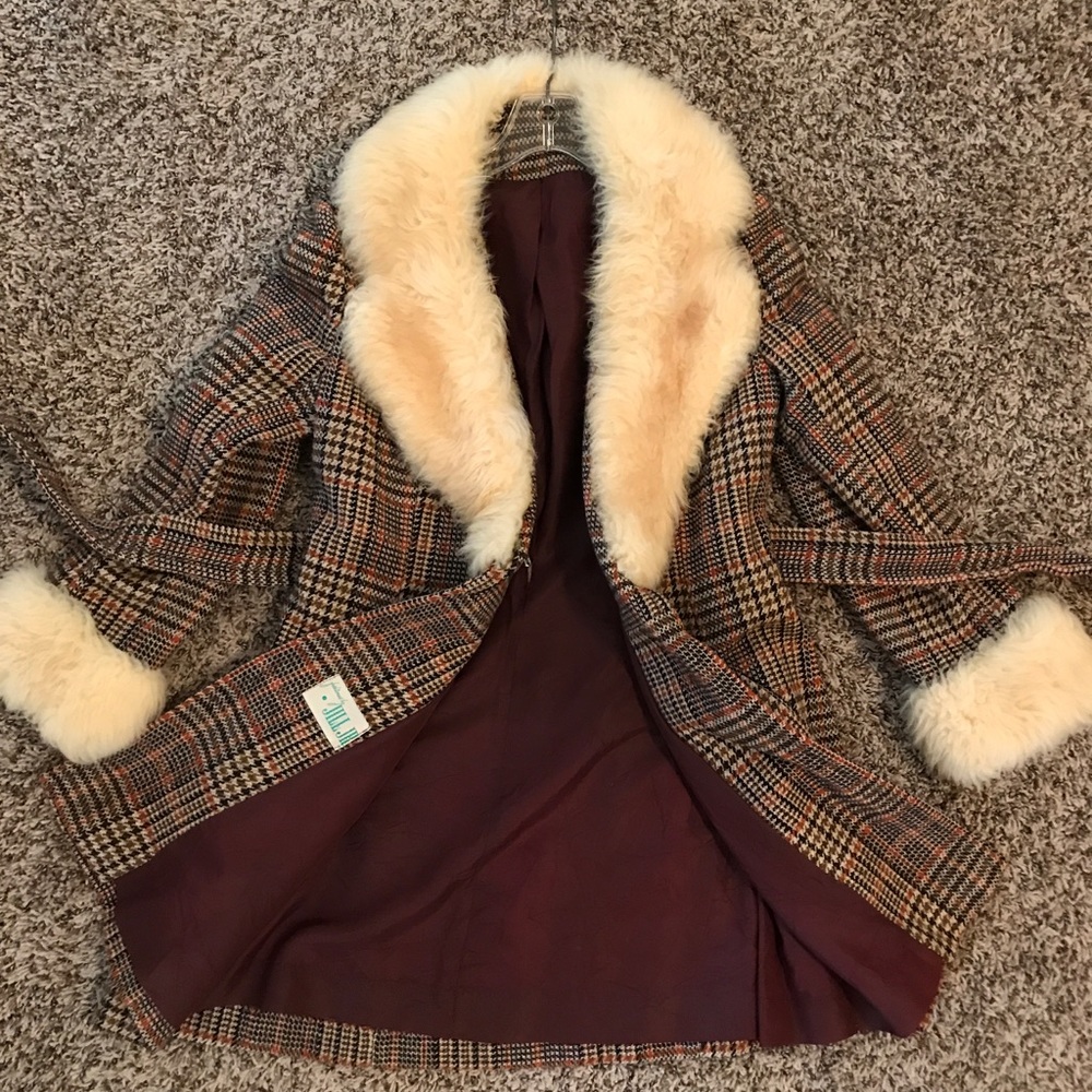Vintage S/M Wool Coat - Fashioned by Jill Jr.